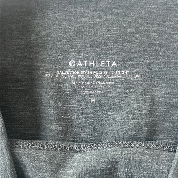 Athleta Salutation Stash Pocket II 7/8 Tight in Powervita - Picture 6 of 10